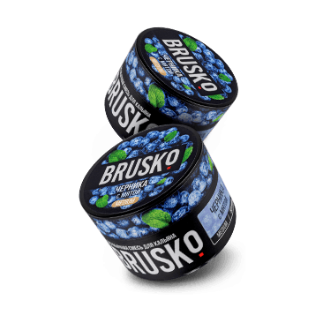 Смесь Brusko Medium - Черника с Мятой (50 грамм) купить в Барнауле
