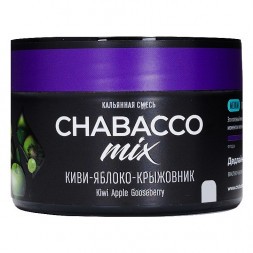 Смесь Chabacco MIX MEDIUM - Kiwi Apple Gooseberry (Киви Яблоко Крыжовник, 40 грамм)