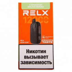 RELX NOVA - Кислое Яблоко (12000 затяжек)
