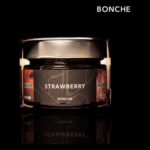 Табак Bonche - Strawberry (Клубника, 120 грамм) купить в Барнауле