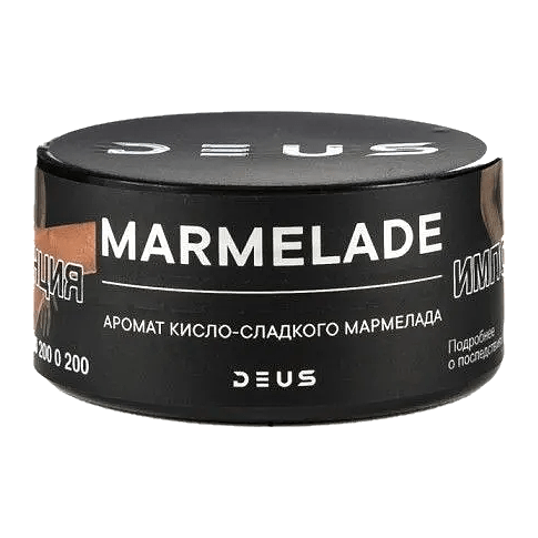 Табак Deus - Marmelade (Кисло-Сладкий Мармелад, 30 грамм) купить в Барнауле