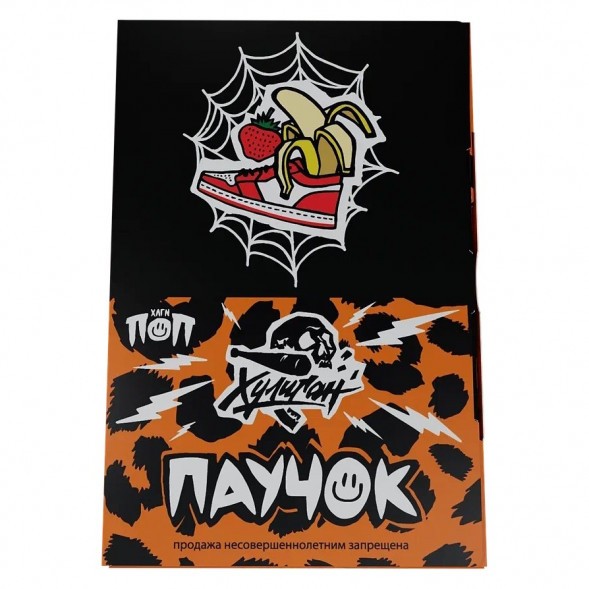 Табак Хулиган - Паучок (Банановая Клубника, 25 грамм) купить в Барнауле