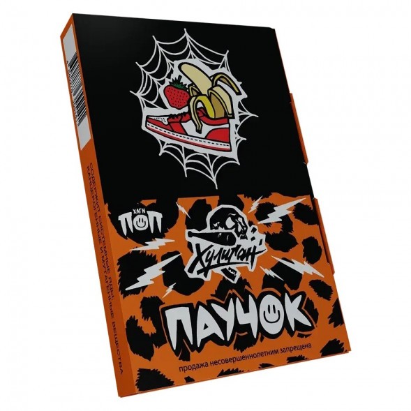 Табак Хулиган - Паучок (Банановая Клубника, 25 грамм) купить в Барнауле