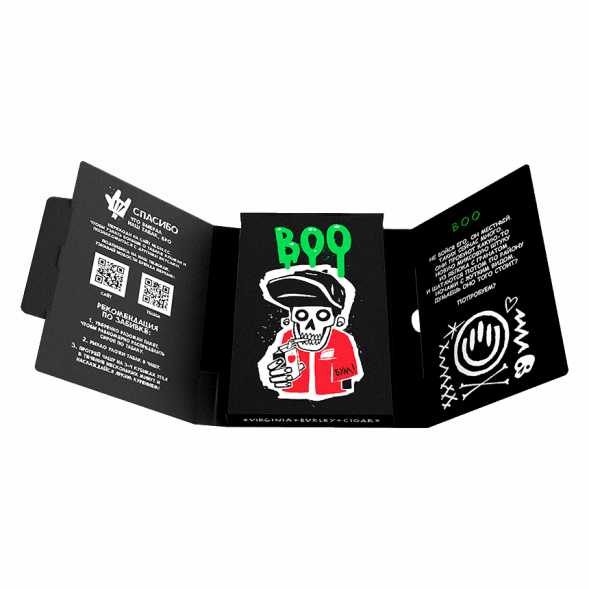 Табак Хулиган - BOO (Яблоко и Гранат, 25 грамм) купить в Барнауле