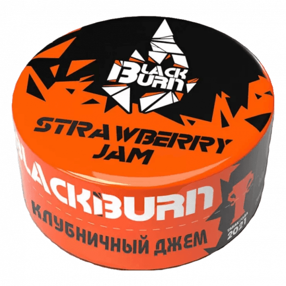 Табак BlackBurn - Strawberry Jam (Клубничное Варенье, 25 грамм) купить в Барнауле