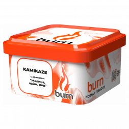 Табак Burn - Kamikaze (Лайм Малина Лед, 200 грамм)