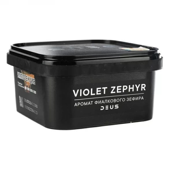 Табак Deus - Violet Zephyr (Фиалковый Зефир, 250 грамм) купить в Барнауле