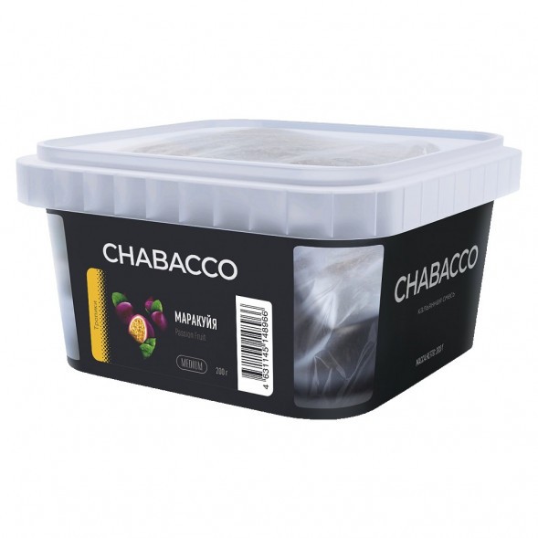 Смесь Chabacco MEDIUM - Passion Fruit (Маракуйя, 200 грамм) купить в Барнауле