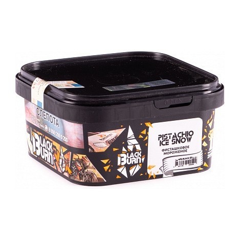 Табак BlackBurn - Pistachio Ice Snow (Фисташковый Ледовый Снег, 200 грамм) купить в Барнауле