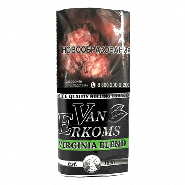 Табак сигаретный Van Erkoms - Virginia Blend (40 грамм) купить в Барнауле
