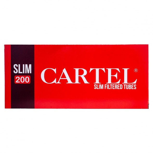 Гильзы сигаретные Cartel - Slim Red 84x17мм (200 штук) купить в Барнауле
