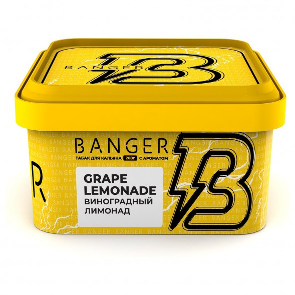 Табак Banger - Grape Lemonade (Виноградный Лимонад, 200 грамм) купить в Барнауле