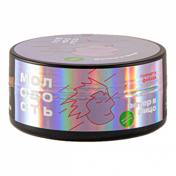 Табак Молодость - Ветер в Лицо (Гранат и Фейхоа, 100 грамм) купить в Барнауле