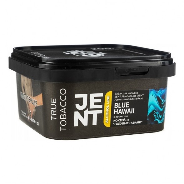 Табак Jent - Blue Hawaii (Коктейль &quot;Голубые Гавайи&quot;, 200 грамм) купить в Барнауле