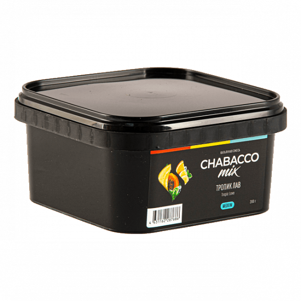 Смесь Chabacco MIX MEDIUM - Tropic Love (Тропик Лав, 200 грамм) купить в Барнауле