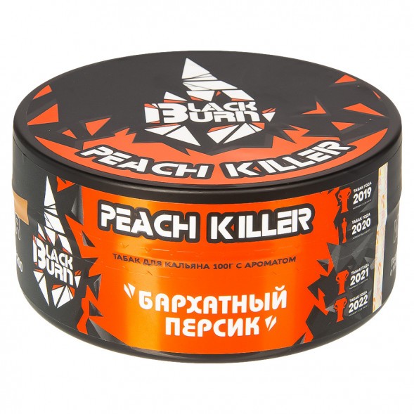 Табак BlackBurn - Peach killer (Персик, 100 грамм) купить в Барнауле