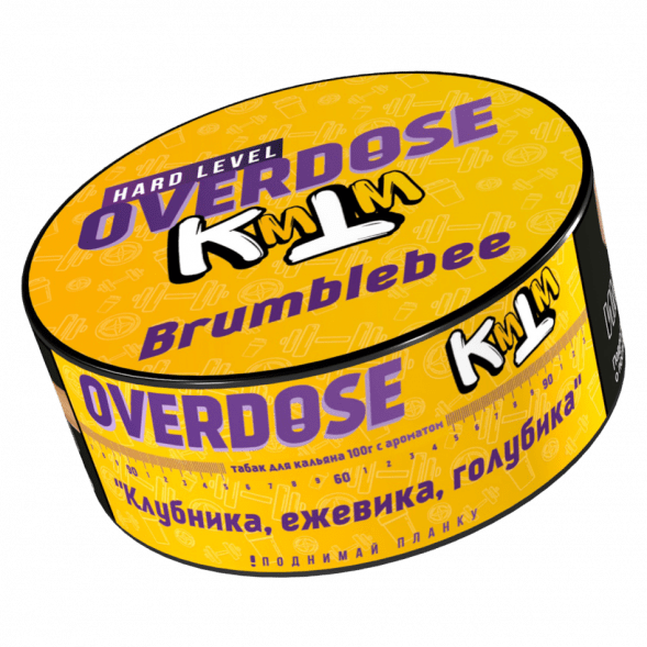 Табак Overdose - Brumblebee (Клубника, Ежевика, Голубика, 100 грамм) купить в Барнауле