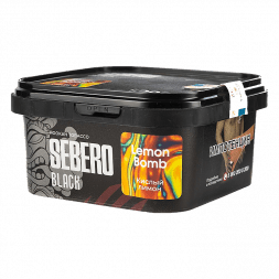 Табак Sebero Black - Lemon Bomb (Кислый Лимон, 200 грамм)