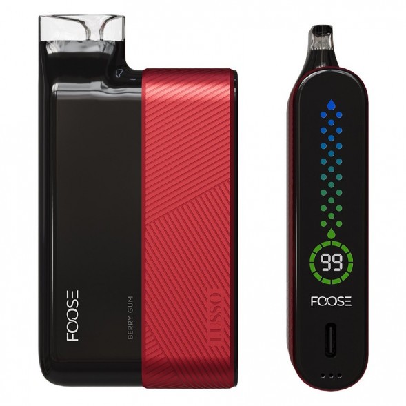 FOOSE LUSSO - Ягодная Жвачка (Berry Gum, 10000 затяжек) купить в Барнауле