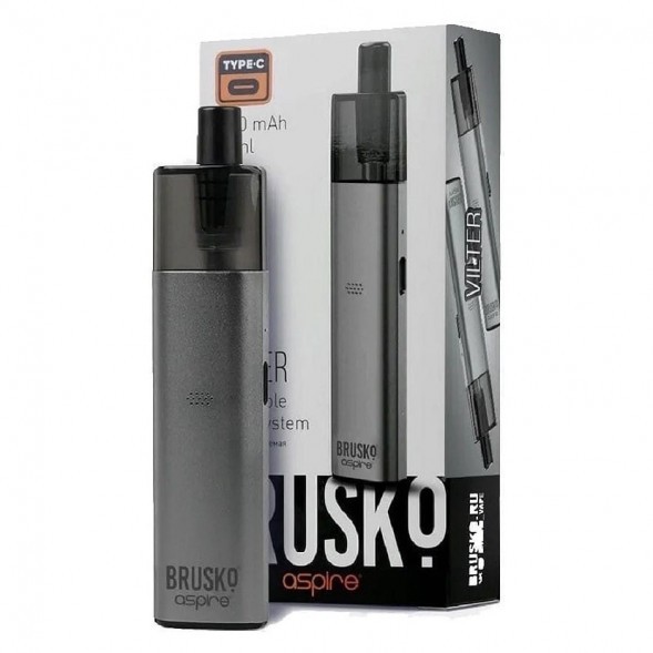 Электронная сигарета Brusko - Vilter (Серый) купить в Барнауле