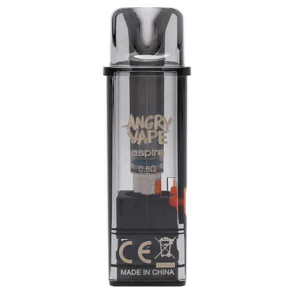 Сменный картридж Brusko - Angry Vape Fury (Прозрачный, 0.8 Ом) купить в Барнауле