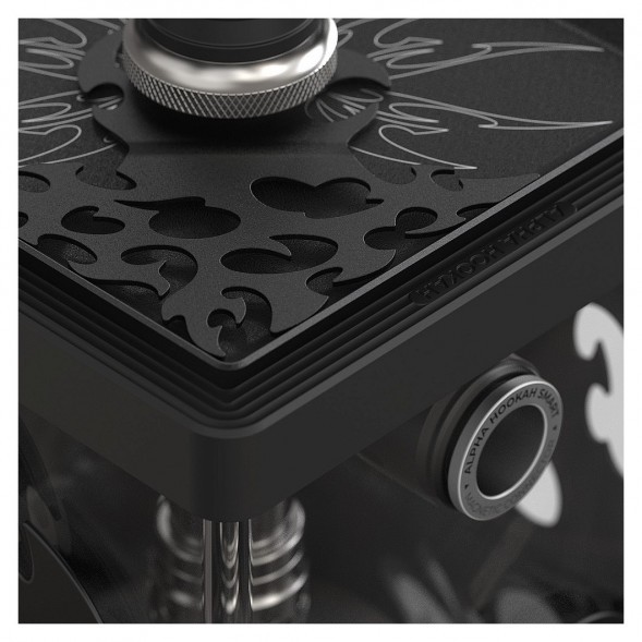 Кальян Alpha Hookah - SMART EXZO Tribal (Black) купить в Барнауле