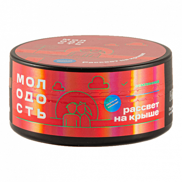Табак Молодость - Рассвет на Крыше (Земляника, 100 грамм) купить в Барнауле