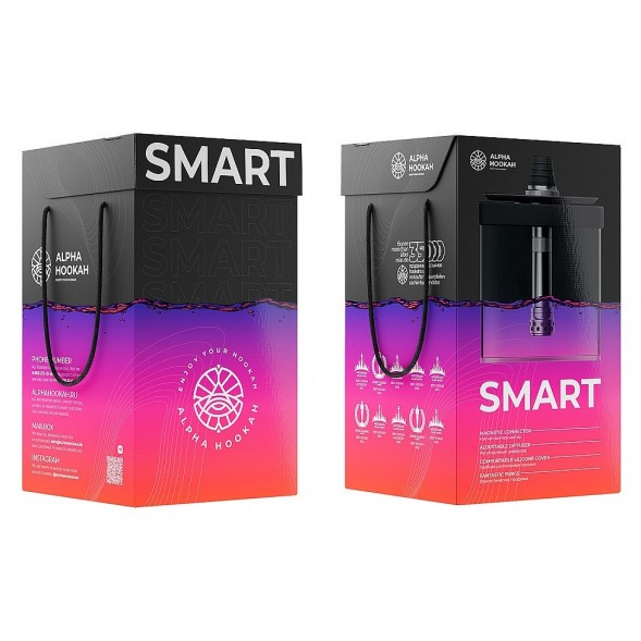 Кальян Alpha Hookah - SMART EXZO Tribal (Rose) купить в Барнауле