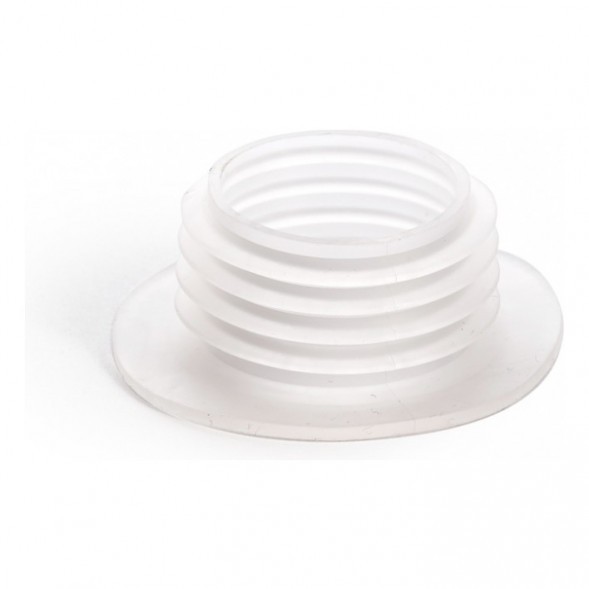 Уплотнитель для шахты d-45 SPD-12 (с юбочкой, белый, 45 мм) купить в Барнауле