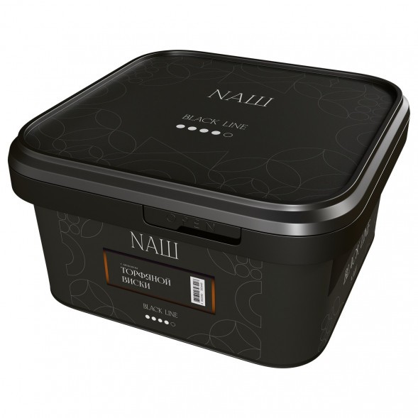 Табак NАШ BLACK - Торфяной Виски (200 грамм) купить в Барнауле