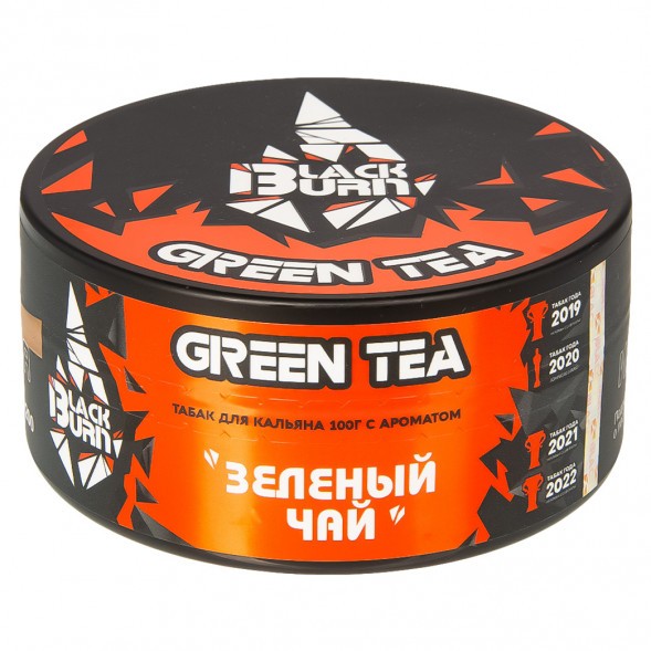 Табак BlackBurn - Green Tea (Зеленый Чай, 100 грамм) купить в Барнауле