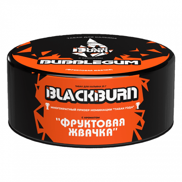 Табак BlackBurn - Bubble Gum (Фруктовая Жвачка, 25 грамм) купить в Барнауле