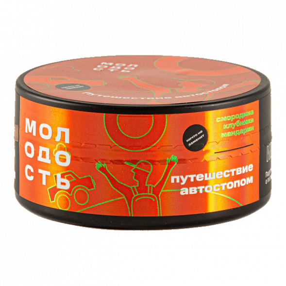 Табак Молодость - Путешествие Автостопом (Смородина, Клубника, Мандарин, 100 грамм) купить в Барнауле