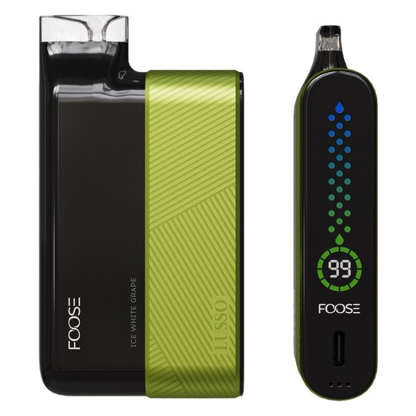 FOOSE LUSSO - Ледяной Белый Виноград (Ice White Grape, 10000 затяжек) купить в Барнауле