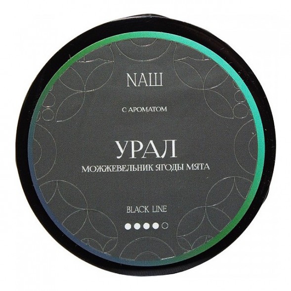 Табак NАШ BLACK - Урал (Можжевельник, Ягоды, Мята, 100 грамм) купить в Барнауле