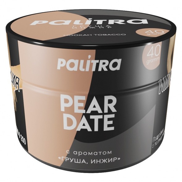 Табак Palitra - Pear Date (Груша Инжир, 40 грамм) купить в Барнауле