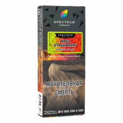 Табак Spectrum Hard - Basil Strawberry (Клубника Базилик, 100 грамм)