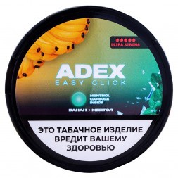 Табак жевательный ADEX ULTRA STRONG WIDE Click - Банан Ментол