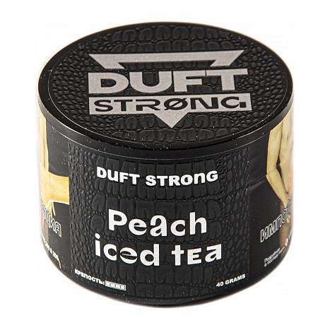 Табак Duft Strong - Peach Iced Tea (Ледяной Персиковый Чай, 40 грамм) купить в Барнауле