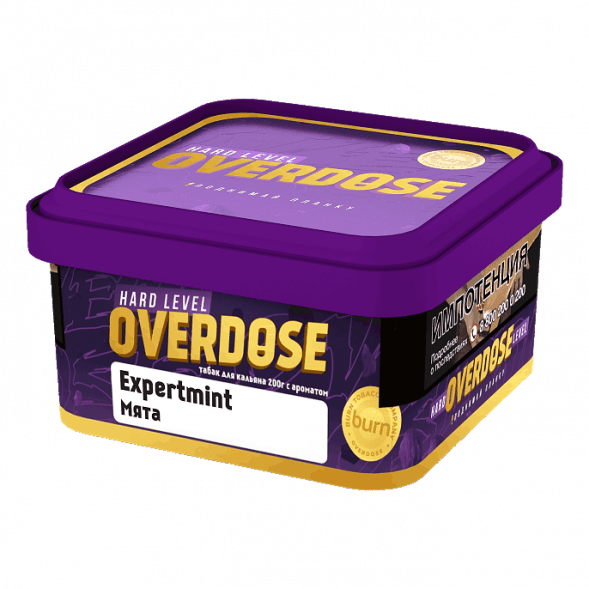 Табак Overdose - Expertmint (Мята, 200 грамм) купить в Барнауле