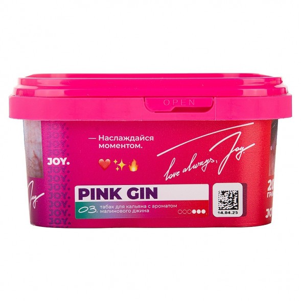 Табак Joy - Pink Gin (Малиновый Джин, 200 грамм) купить в Барнауле