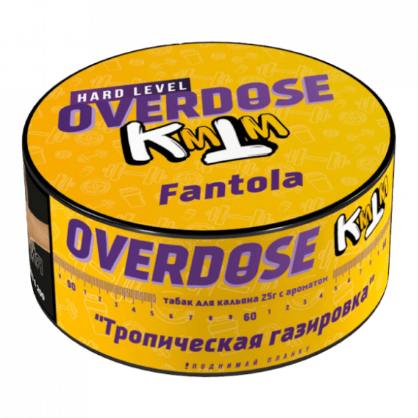 Табак Overdose - Fantola (Тропическая Газировка, 25 грамм) купить в Барнауле
