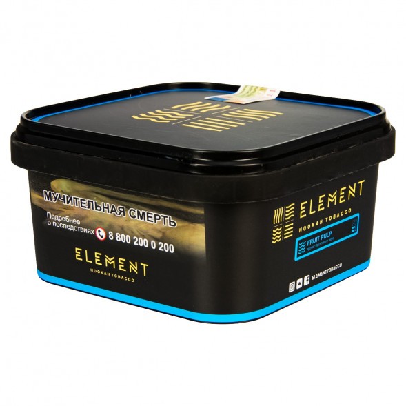 Табак Element Вода - Fruit Pulp NEW (Фруктовое Пюре, 200 грамм) купить в Барнауле