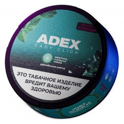 Табак жевательный ADEX ULTRA STRONG WIDE Click - Двойная Мята
