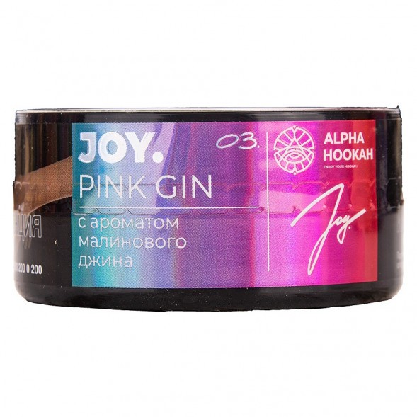 Табак Joy - Pink Gin (Малиновый Джин, 25 грамм) купить в Барнауле