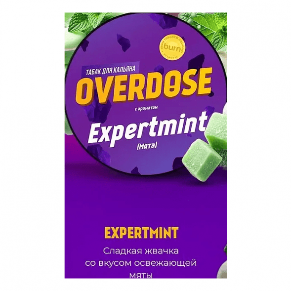 Табак Overdose - Expertmint (Мята, 100 грамм) купить в Барнауле