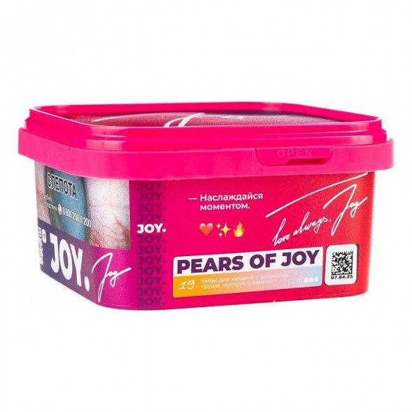 Табак Joy - Pears Of Joy (Груша, Мускус и Ваниль, 200 грамм) купить в Барнауле