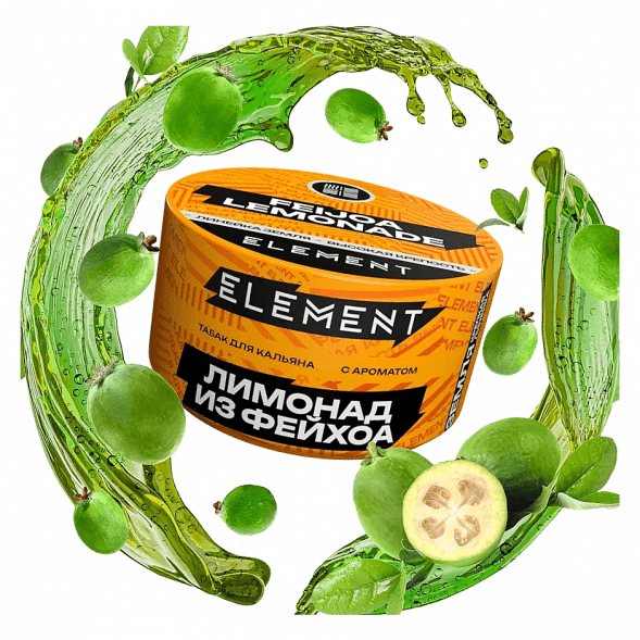 Табак Element Земля - Feijoa Lemonade NEW (Лимонад из Фейхоа, 25 грамм) купить в Барнауле