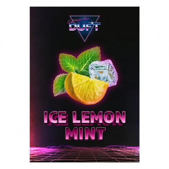 Табак Duft - Ice Lemon Mint (Ледяной Лимон с Мятой, 80 грамм) купить в Барнауле