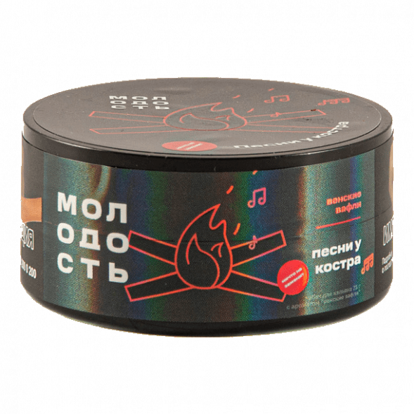 Табак Молодость - Песни у Костра (Венские Вафли, 25 грамм) купить в Барнауле